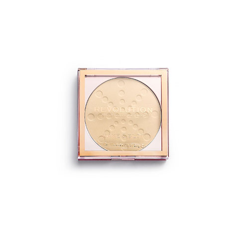 Makeup Revolution London Bake & Blot Pressed Powder - Banana Light