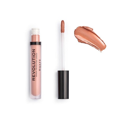 Makeup Revolution Matte Mat Lipstick 3ml - 101 Peach Of Cake