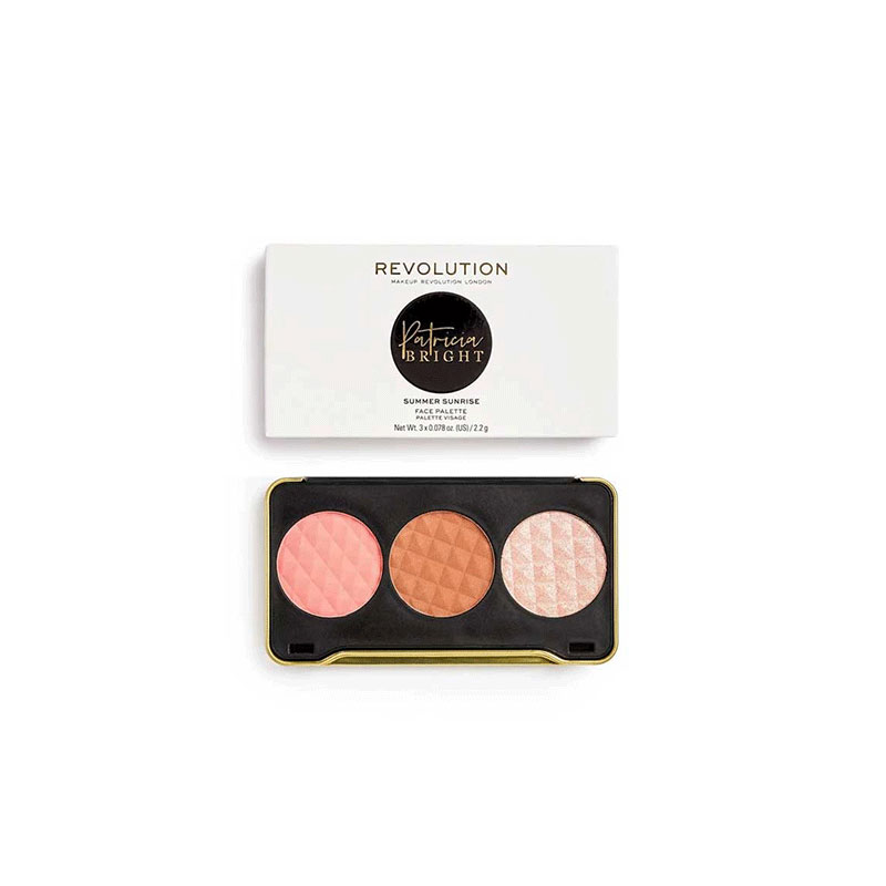 Makeup Revolution Patricia Bright Face Palette - Summer Sunrise