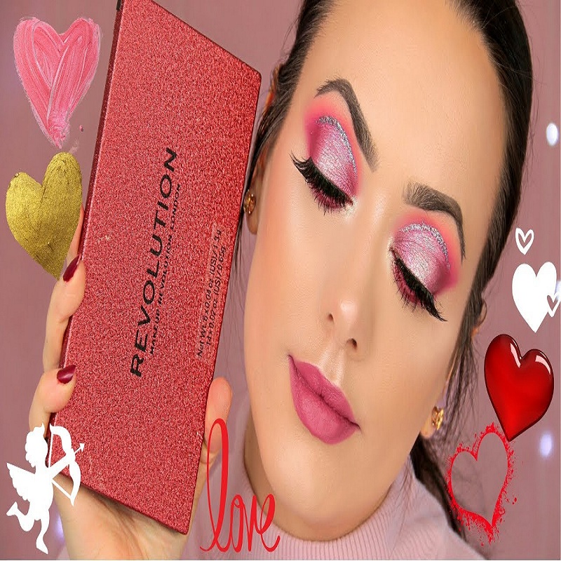 Makeup Revolution Precious Stone Eyeshadow Palette - Ruby Crush