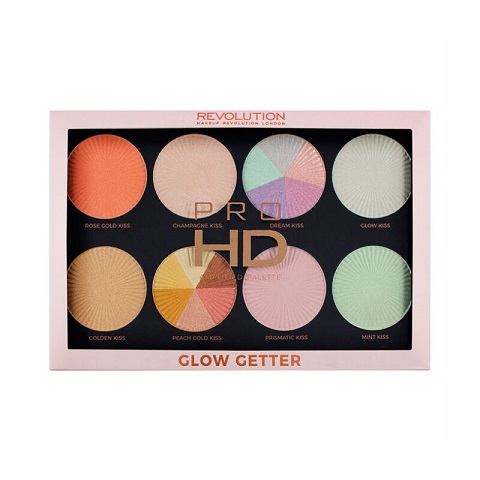 Makeup Revolution Pro HD Amplified Highlighter Palette - Glow Getter