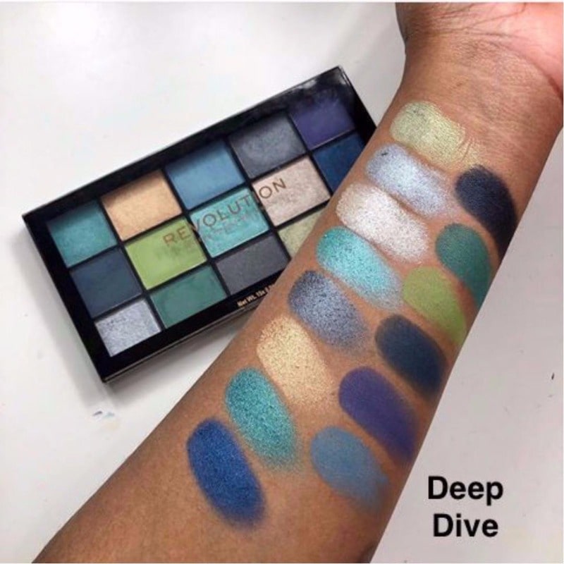 Makeup Revolution Reloaded Eyeshadow Palette - Deep Dive