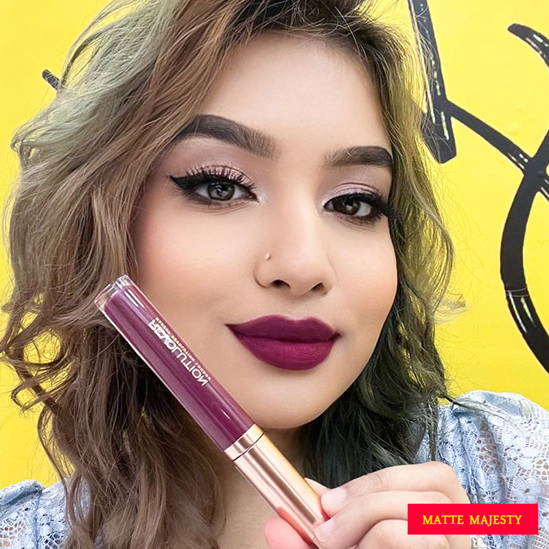 Makeup Revolution Retro Luxe Matte Liquid Lipstick Tester - Matte Majesty