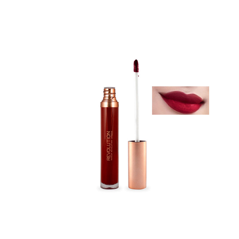 Makeup Revolution Retro Luxe Matte Liquid Lipstick Tester - Matte Queen