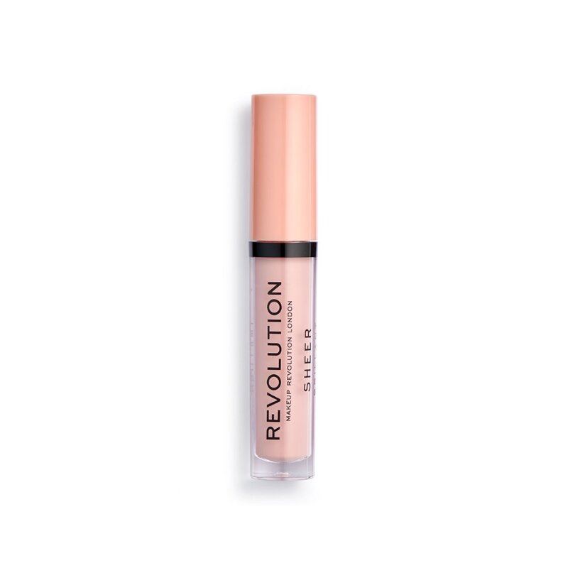 Makeup Revolution Sheer Brilliant Lip Gloss 3ml - Raw 136