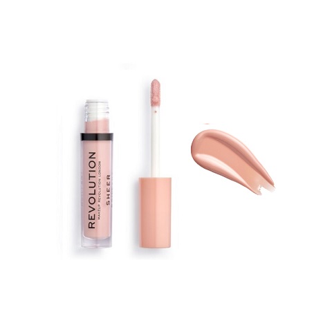 Makeup Revolution Sheer Brilliant Lip Gloss 3ml - Raw 136