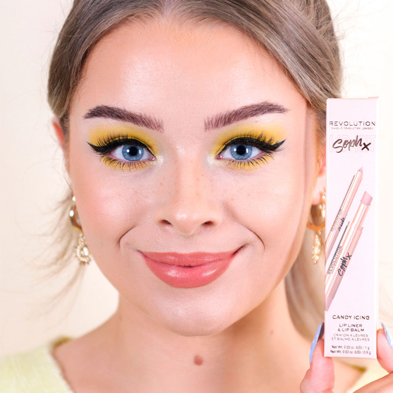 Makeup Revolution X Soph Lip Liner & Lip Balm Kit - Candy Icing