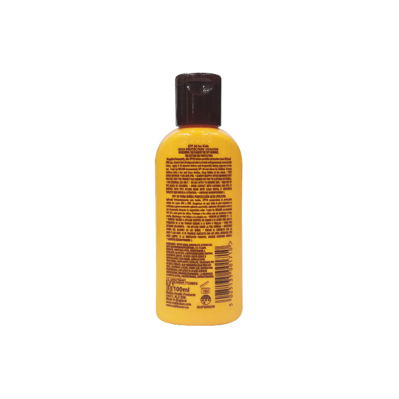 Malibu Tropic Kids High Protection Lotion 100ml - SPF 50