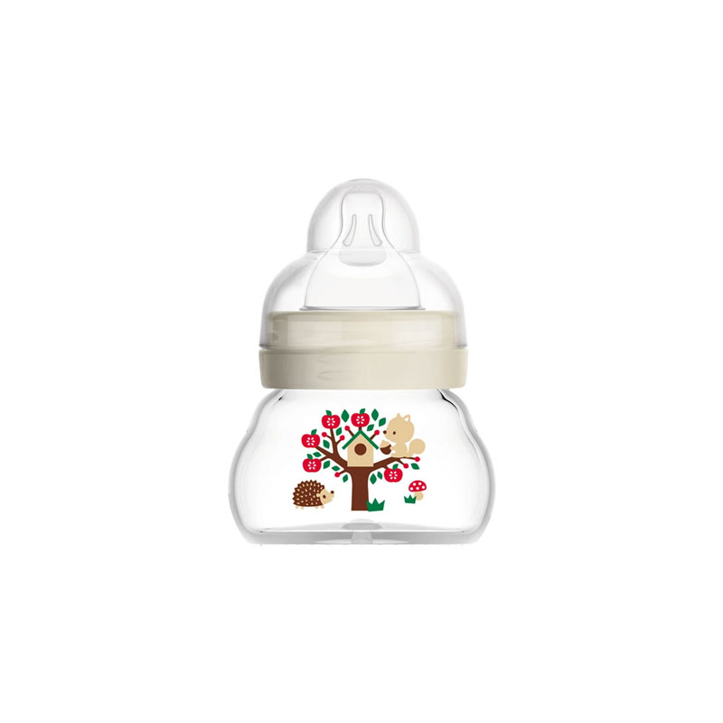MAM Feel Good Extra Small Glass Baby Bottle 90ml - 0m (7819)