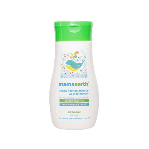Mamaearth Deeply Nourishing Body Wash for Babies 200ml