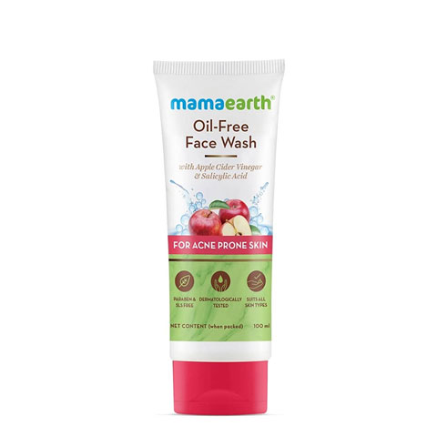 Mamaearth Oil-Free Face Wash for Acne Prone Skin 100ml