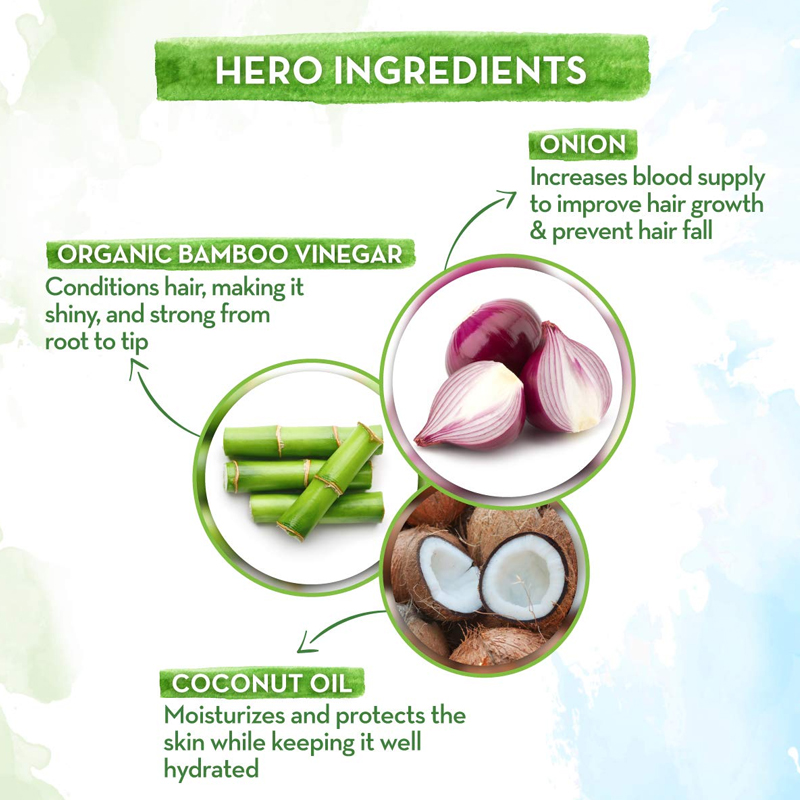 Mamaearth Onion Hair Mask for Hair Fall Control 200g