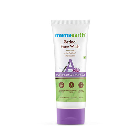 Mamaearth Retinol Face Wash for Fine Lines & Wrinkles 100ml