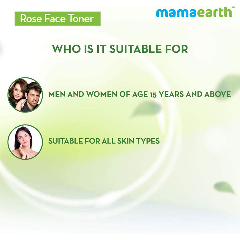 Mamaearth Rose Face Toner With Witch Hazel And Rose Water For Pore Tightening 200ml