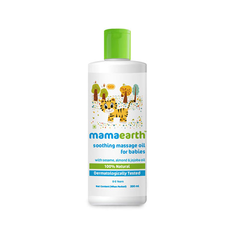Mamaearth Soothing Massage Oil for Babies 200ml