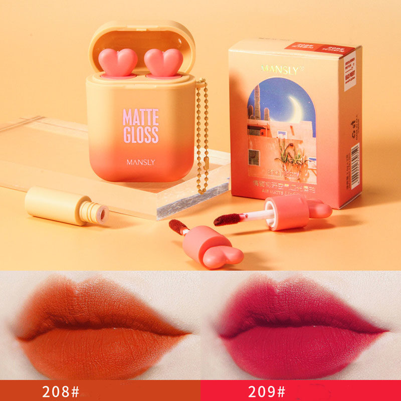Mansly Reach Puberty Air Matte Lip Gloss - 208 / 209 (101)