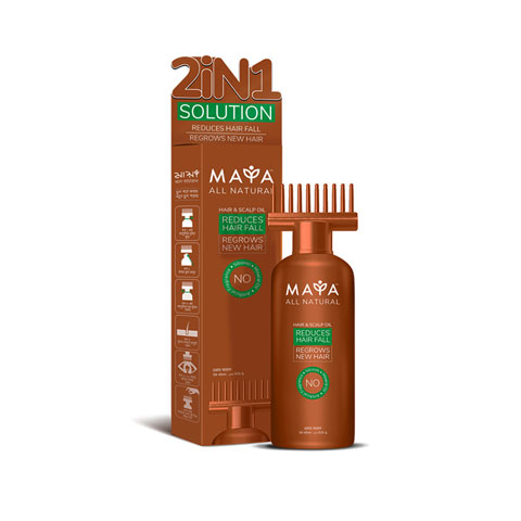 Maya All Natural Hair & Scalp Oil 100ml