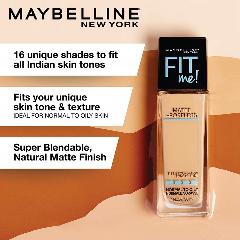 Maybelline Fit Me Matte + Poreless Foundation 30ml - 115 Ivory