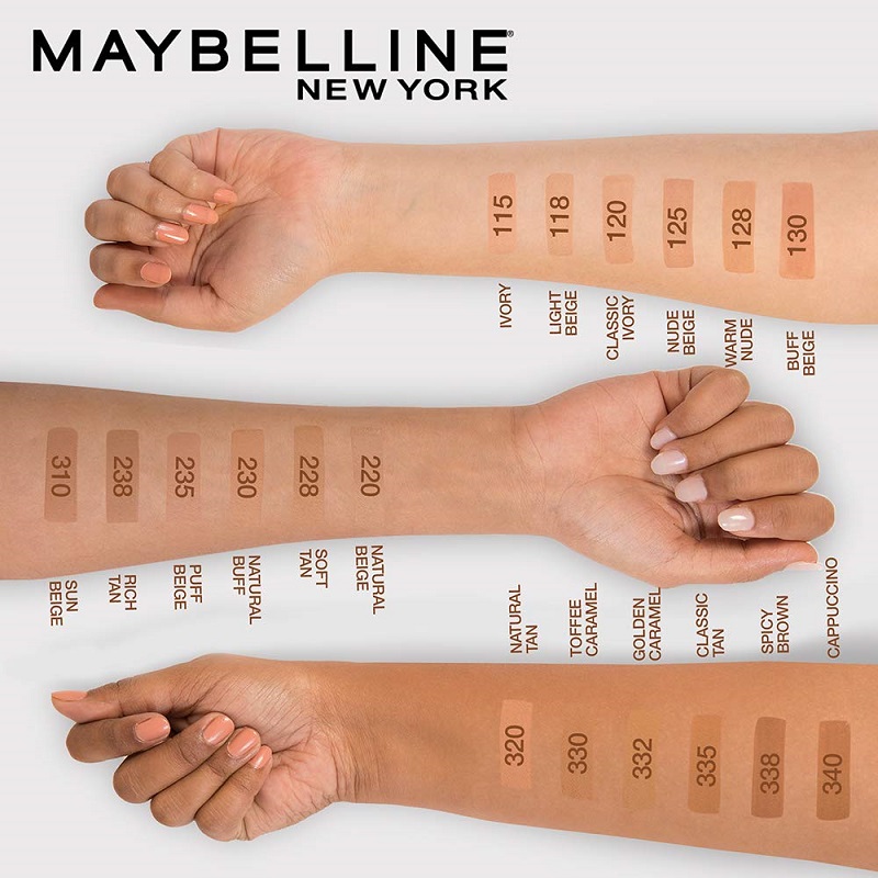 Maybelline Fit Me Matte + Poreless Foundation 30ml - 125 Nude Beige