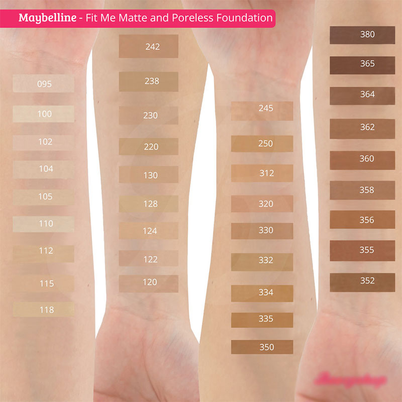 Maybelline Fit Me Matte + Poreless Foundation 30ml - 222 True Beige