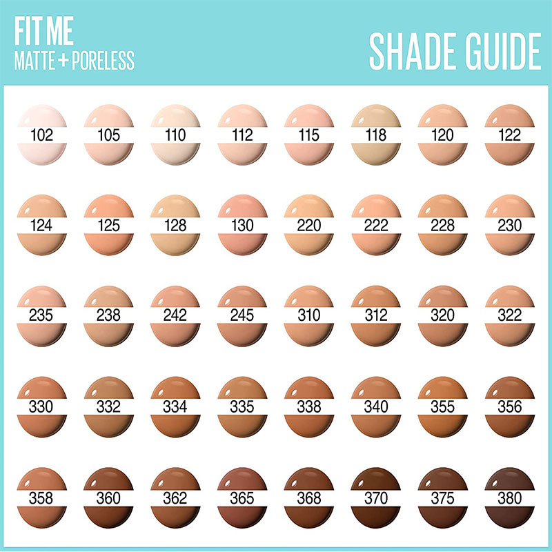 Maybelline Fit Me Matte + Poreless Liquid Foundation 30ml - 105 Natural Ivory