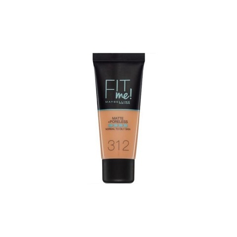 Maybelline Fit Me Matte + Poreless Liquid Foundation 30ml - 312 Golden