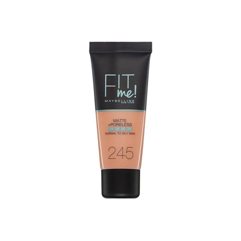 Maybelline Fit Me Matte+Poreless Foundation 30ml- 245 Classic Beige