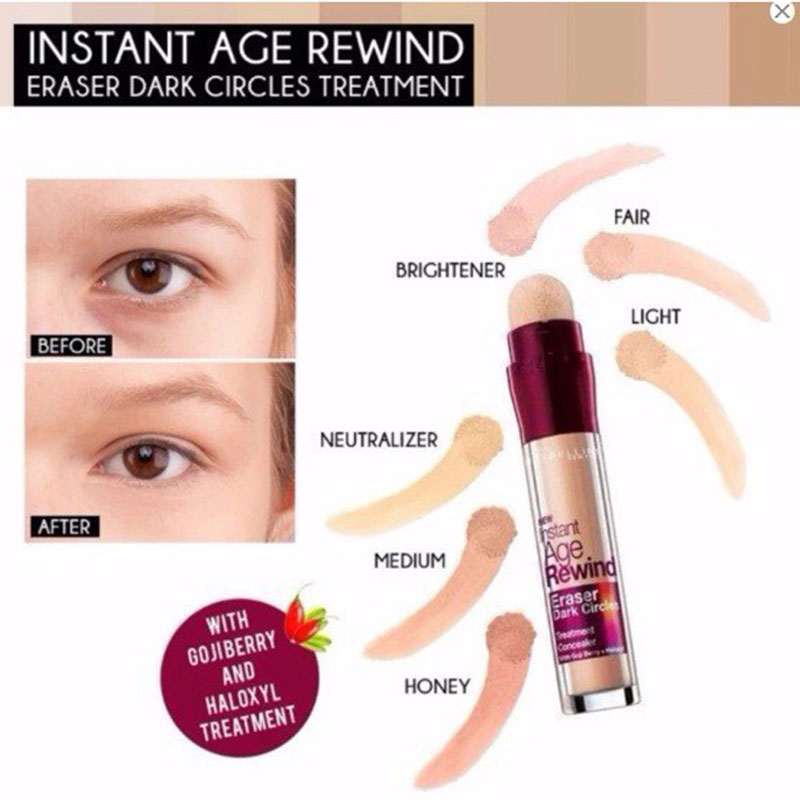 Maybelline Instant Age Eraser Dark Circles Treatment Concealer 6.8ml - 05 Brightener