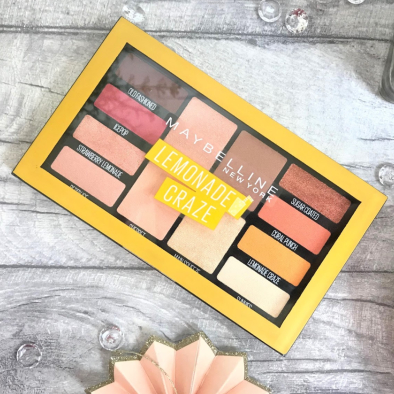 Maybelline Lemonade Craze Eyeshadow Palette 12g