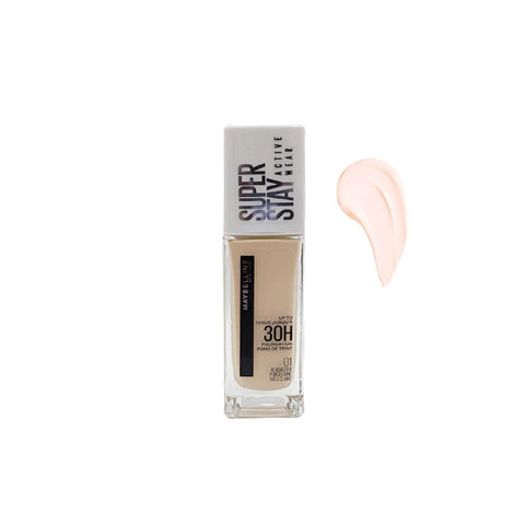 Maybelline Super Stay Active Wear 30h Foundation 30ml - 01 Alabaster Porcelaine