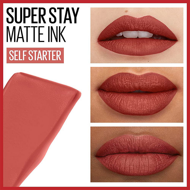 Maybelline Superstay Matte Ink Liquid Lipstick 5ml - 130 Self Starter