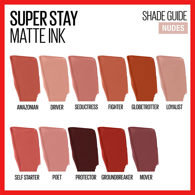 Maybelline Superstay Matte Ink Liquid Lipstick 5ml - 135 Globetrotter
