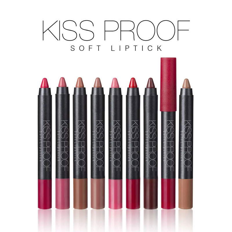 Menow-Pro Kissproof Soft Lipstick Crayon - 001