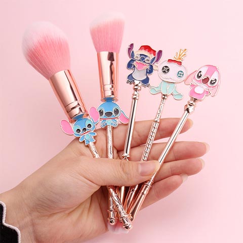 Midi Fox Stitch Makeup Brush Set (20116)