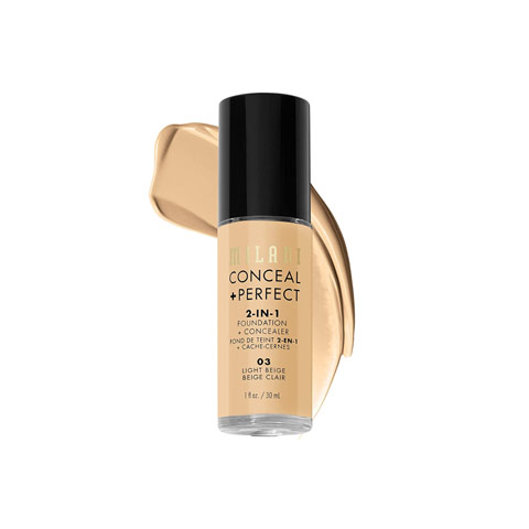 Milani Conceal + Perfect 2-in-1 Foundation + Concealer 30ml - 03 Light Beige