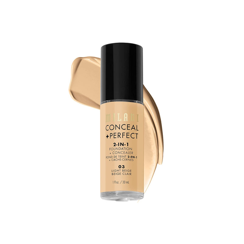 Milani Conceal + Perfect 2-in-1 Foundation + Concealer 30ml - 03 Light Beige