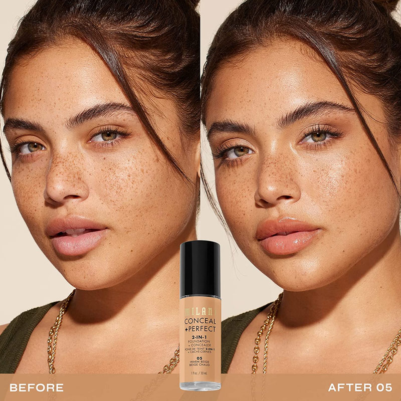 Milani Conceal + Perfect 2-in-1 Foundation + Concealer 30ml - 05 Warm Beige