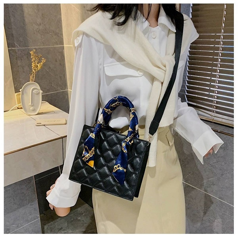 Mini Dior Style Ladies Bag With Scarf (1001049)
