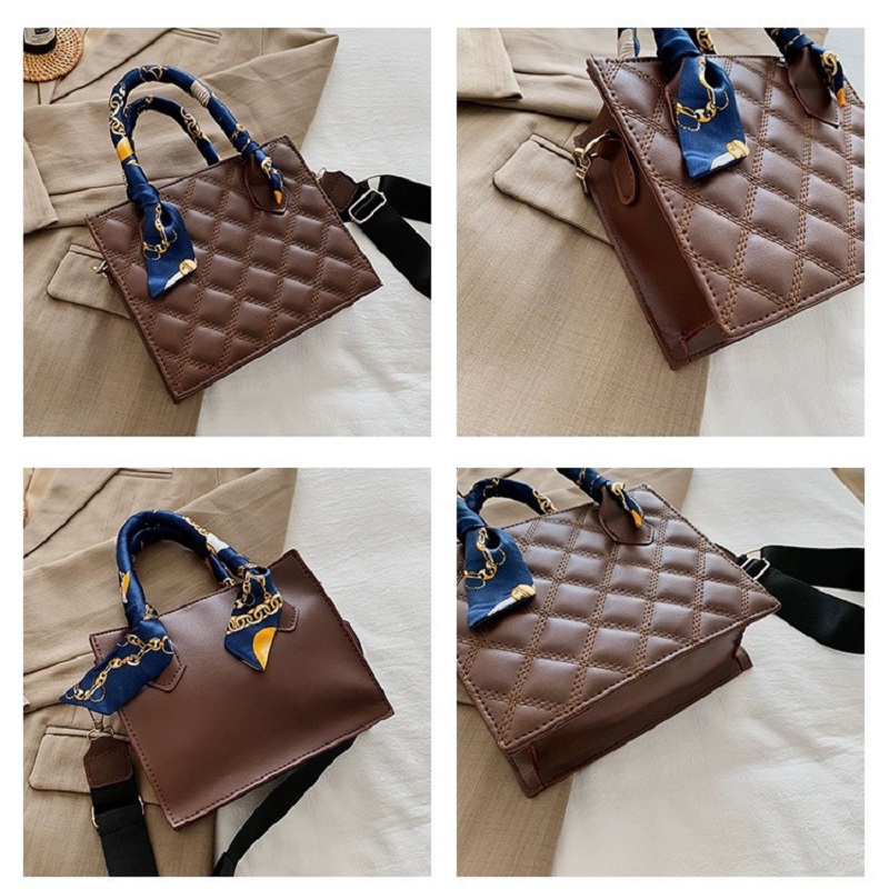 Mini Dior Style Ladies Hand Bag With Scarf (1001050)