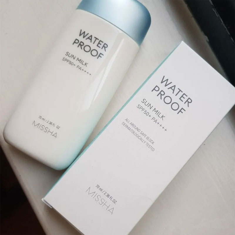 Missha All Around Safe Block Water Proof Sun Milk 70ml - SPF50+ PA++++
