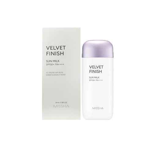 Missha Velvet Finish Sun Milk 70ml - SPF50+PA++++