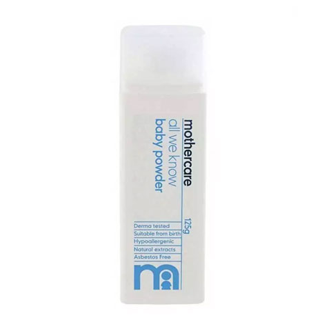 Mothercare All We Know Baby Powder 125g