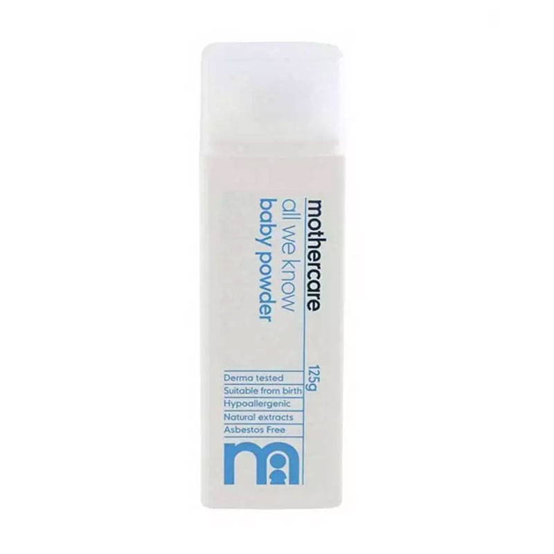 Mothercare All We Know Baby Powder 125g