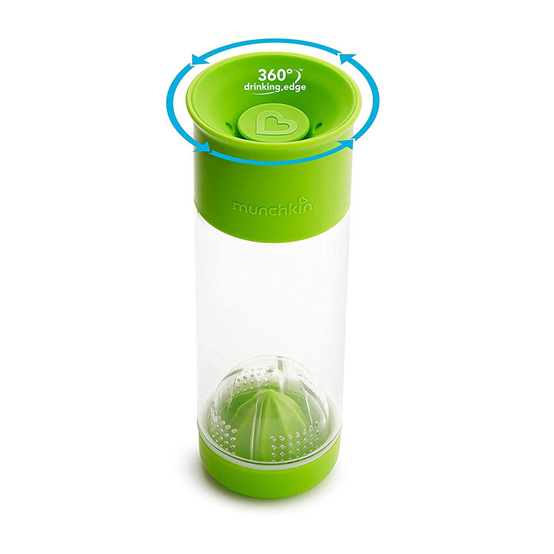 Munchkin Miracle 360 Fruit Infuser Cup 591ml - Green