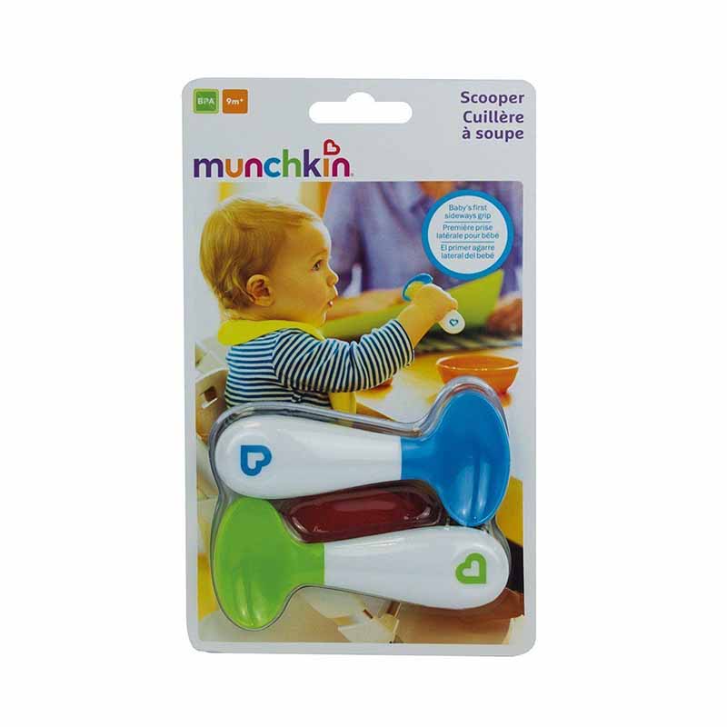 Munchkin Scooper Spoon 2pk - Green & Blue (3730)