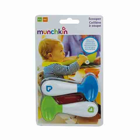 Munchkin Scooper Spoon 2pk - Green & Blue (3730)