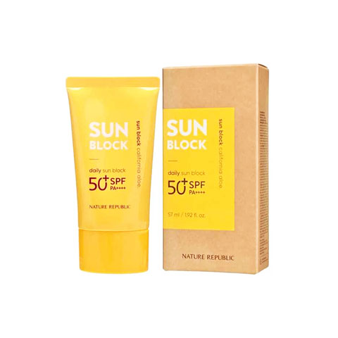 Nature Republic Daily Sun Block California Aloe 57ml - SPF50+ PA++++