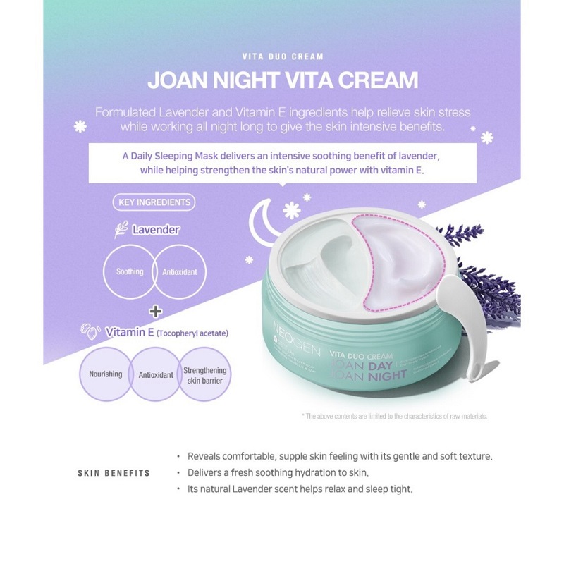 Neogen Vita Duo Cream Joan Day Joan Night 50g