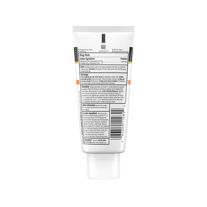 Neutrogena Clear Face Oil Free  Sunscreen 88ml - SPF 50