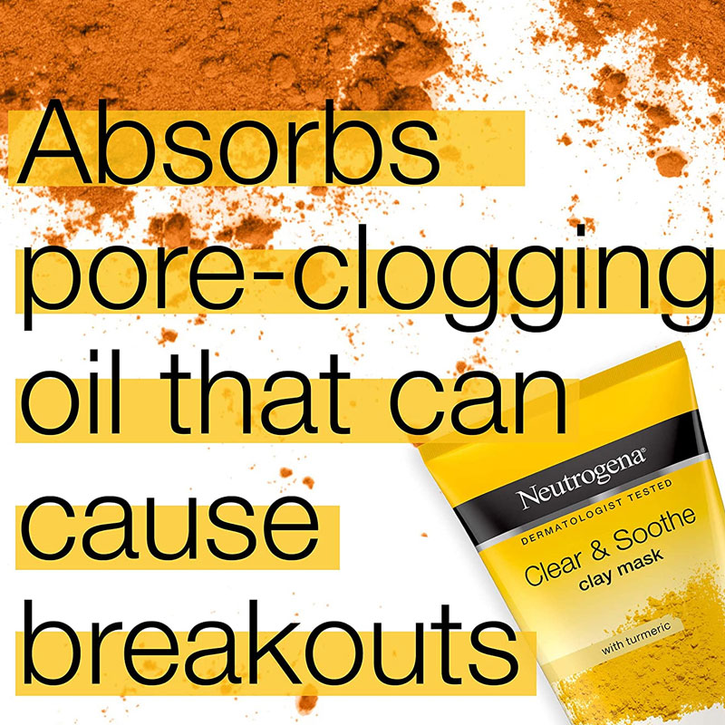 Neutrogena Clear & Soothe Clay Mask 50ml